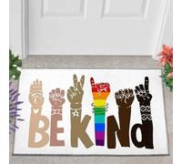 paillasson Exterieur Entree Paillasson « Soyez gentils », Paillasson « Fierté »