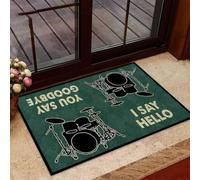 paillasson Exterieur Entree Paillasson Tambour « Je dis Bonjour, tu dis au Revoir »