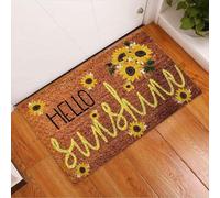 paillasson Exterieur Entree Paillasson Tournesol « Bonjour Soleil »