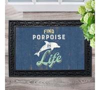 paillasson Exterieur Entree Paillasson « Trouver Un marsouin dans la Vie »