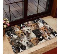 paillasson Exterieur Entree Paillasson « Un tas de Staffordshire Bull Terriers »