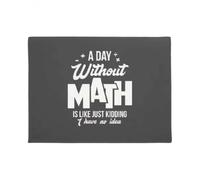 paillasson Exterieur Entree Paillasson « Une journée sans Maths » - Cadeau pour Enseignants