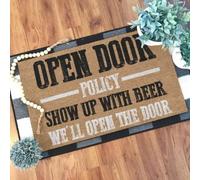 paillasson Exterieur Entree Politique de Porte Ouverte : venez avec de la bière, on Vous ouvre. Paillasson