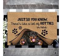 paillasson Exterieur Entree pour info, il y a Plein de Rottweilers Ici. Paillasson Rottweilers