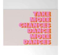 paillasson Exterieur Entree Prenez Plus de Risques, dansez Plus de Danses, Tapis de Sol, paillasson