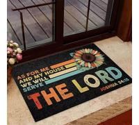 paillasson Exterieur Entree Quant à Moi et ma Maison - Paillasson de Dieu