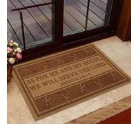 paillasson Exterieur Entree Quant à Moi et ma Maison - Paillasson imprimé Motif Coco Dieu