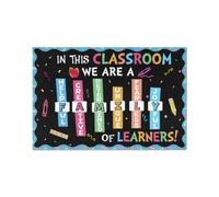 paillasson Exterieur Entree Salle de Classe Nous Sommes Une Famille d'apprenants Paillasson