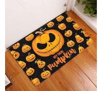 paillasson Exterieur Entree Salut Citrouille ! - Paillasson d'halloween