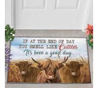 paillasson Exterieur Entree Si à la Fin de la journée Vous sentez Le bétail, C'est Que la journée a été Bonne. Paillasson