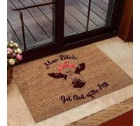 paillasson Exterieur Entree Sortez du paillasson Vache