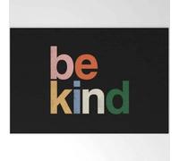paillasson Exterieur Entree Tapis de Bienvenue Be Kind Colors Rainbow par Eveline
