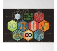 paillasson Exterieur Entree Tapis de Porte « Bienvenue en mathématiques pour Les passionnés de Maths