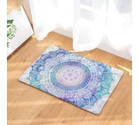 paillasson Exterieur Entree Tapis de Porte Brumeux Mandala Spirituel