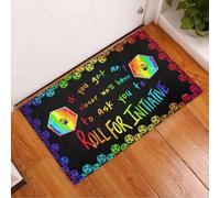 paillasson Exterieur Entree Tapis de Porte imprimé LGBT « If You Get Any Closer »