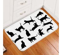 paillasson Exterieur Entree Tapis de Porte « Un Truc de Chat »