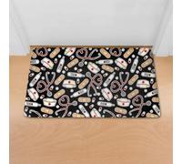 paillasson Exterieur Entree Tapis de Sol Infirmier médical, paillasson de Porte