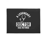 paillasson Exterieur Entree Un médecin légendaire a Pris sa Retraite - Tapis de Porte Cadeau pour médecin