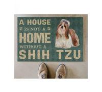 paillasson Exterieur Entree Une Maison n'est Pas Un Foyer sans Un paillasson Shih Tzu