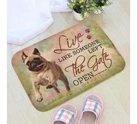 paillasson Exterieur Entree Vivez comme si Quelqu'un Avait laissé la Porte Ouverte Paillasson Carlin