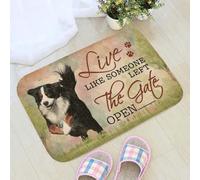 paillasson Exterieur Entree Vivre comme si Quelqu'un Avait laissé la Porte Ouverte Bouvier Bernois