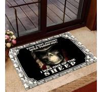 paillasson Exterieur Entree Votre première Erreur a été de Penser Que j'étais Un de Ces Moutons qu'on Laisse Marcher sur Les Pieds, Un vétéran.