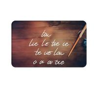 Paillasson Extérieur Que Tout Ce Que Vous Faites Soit Fait avec Amour Lavable Porte Paillasson pour Entrée Absorbantes Salon Tapis De Porte 40X60Cm