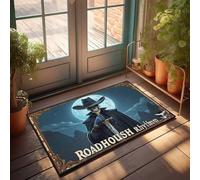 Paillasson Fall Roadhouse Rhythm: The Western Ghost Rider Paillasson pour entrée extérieure Porte intérieure M (65 x 90 cm)