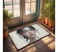 Paillasson Fall Whispers Of The Wet Hair Whisperer Paillasson pour entrée extérieure Porte intérieure M (50 x 80 cm)