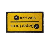 Paillasson - FISURA - Arrivées/Départs - Coco - Antidérapant PVC - 70x40 cm