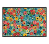 Paillasson Flower Power Tapis d'entrée Lavable Diff. Tailles wash+dry Design