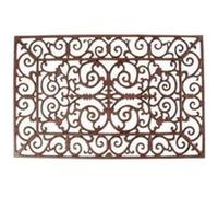 Esschert Paillasson en fonte Marron Petit modèle LH38 46 x 72 x 2 cm