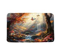 Paillasson Forêts De Champignons Fantastiques Porte Paillasson 40X60Cm | Paillasson Absorbant Durable Porte Paillasson Pour Extérieur Couloir Jardin Tapis