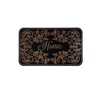 Paillasson Home en Gomme noir et cuivre - 75 x 45 cm