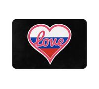 Paillasson I Love Le Drapeau Russie Et Nouvelle Paillassons 40X60CM