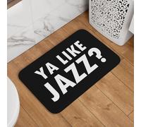 Paillasson Intérieur Tu Aimes Le Jazz ? Tapis De Bain Absorbant Tapis De Douche Antidérapant Paillasson pour Chambre Couloir Baignoire 40X60Cm