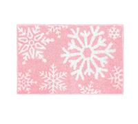 Paillasson lavable en machine 50,8 x 81,3 cm - Tapis de bienvenue lavable à profil bas pour intérieur et extérieur, entrée, Noël, vacances, porte d'entrée (A, taille unique)