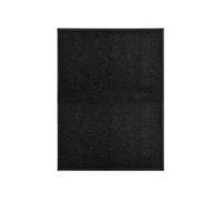 vidaXL Paillasson lavable intérieur/extérieur antidérapant Noir 90x120 cm