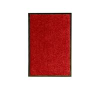 vidaXL Paillasson Lavable Rouge 40x60 cm