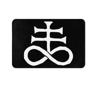 Paillasson Léviathan Croisé Et Serpents Tapis De Porte 40X60CM