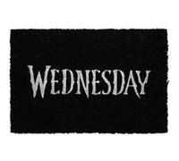 SD Toys Paillasson Logo Wednesday - Fibre de coco et PVC - 60 x 40 cm