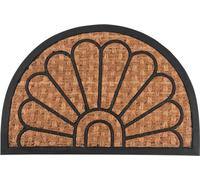 Paillasson MagicHome RBP 139, pour la porte, Peacock, 40x60 cm, caoutchouc/panama