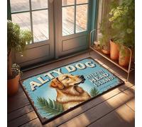 Paillasson Man Cabe Decor Alty Dog : A Guide To Hilton Head Island's Best Companions Paillasson avec texte amusant pour décoration de porche (40 x 60 cm)