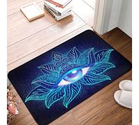 Paillasson Mandala Yeux Maléfiques Grecs Paillasson Interieur 40X60CM