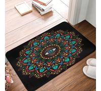 Paillasson Mandala Yeux Maléfiques Grecs Tapis De Porte 40X60CM