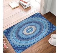 Paillasson Mandala Yeux Maléfiques Grecs Tapis D'Entrée 40X60CM