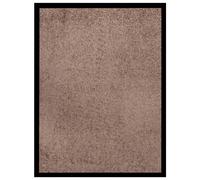 Paillasson Tapis de Sol Tapis de Couloir Décoratif Tapis de Porte d'Entrée Bienvenue Antidérapant Porche Intérieur Marron 40x60 cm