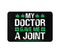 Paillasson Mon Médecin m'a Donné Une Articulation Lavable Tapis De Bain Résistant Paillasson Interieur Entree pour Jardin Patio Maison 60X40Cm