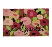 Paillasson Motif Secret Garden Multicolore 75 x 45 x 1,5 cm