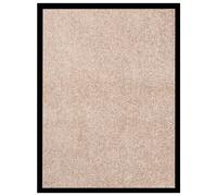 Paillasson Noir 80x120 cm Tapis de Sol Couloir Entrée Porte Bienvenue vidaXL